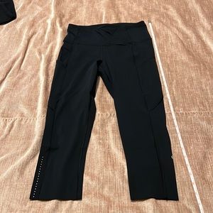 Lululemon fast and free crop leggings